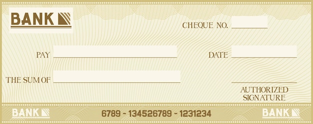 Cheque en blanco