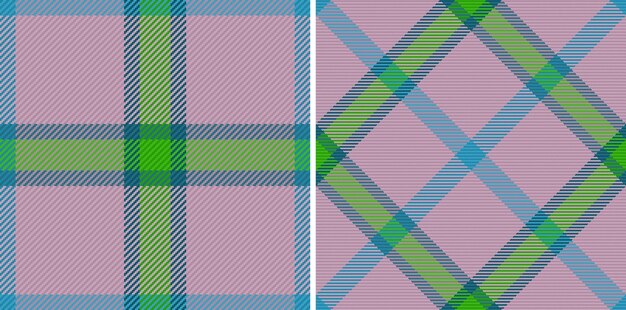 Cheque de tartán de patrón Textil de textura fluida Tela escocesa de fondo vectorial
