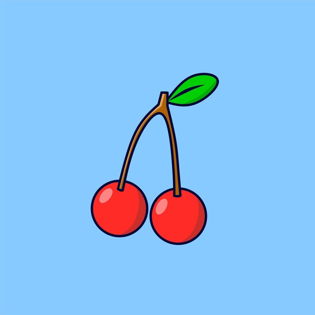 Cherry cartoon