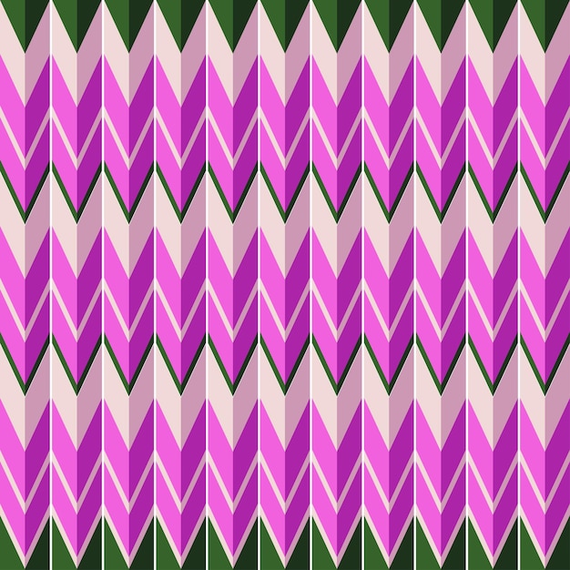 chevron zigzag patrón sin costuras elemento de diseño retro ilustración vectorial de fondo