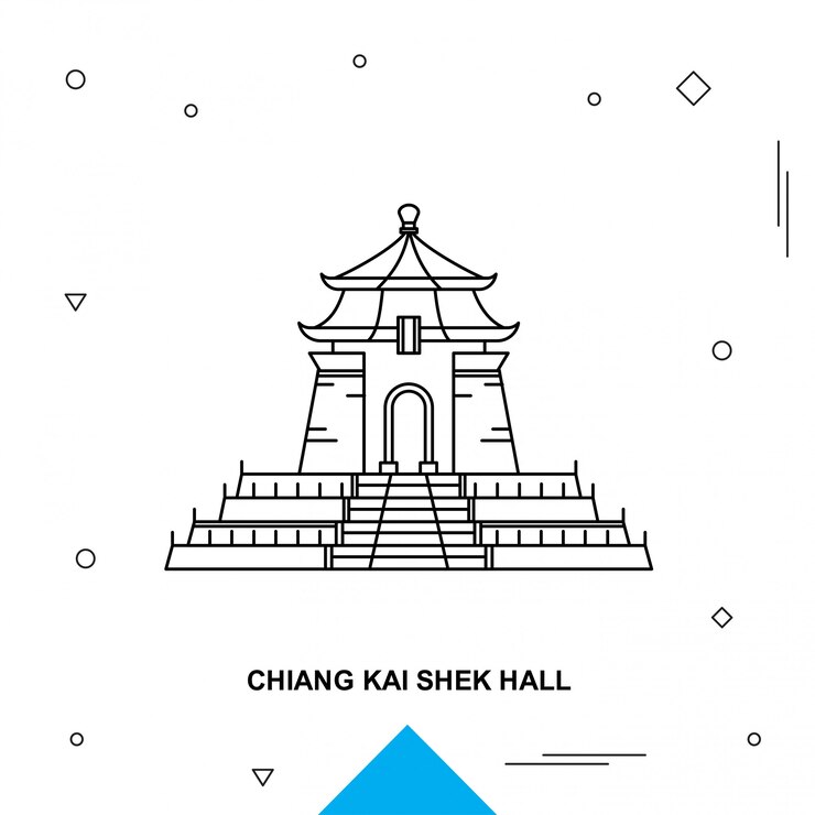Vector chiang kai shek hall