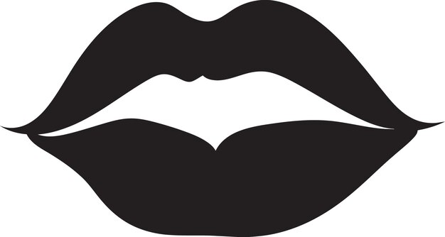 Chic Couture Lips Badge Sensual Secret Lips Icon del logotipo