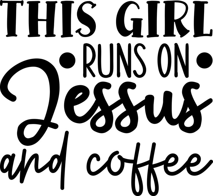 Esta chica corre con Jesús y el café