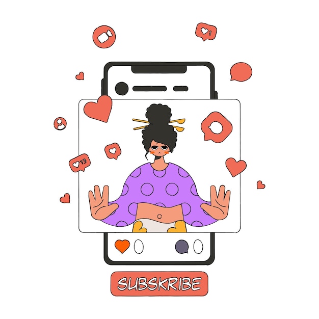 La chica estaba molesta por la falta de gustos en las redes sociales Adicción a Internet