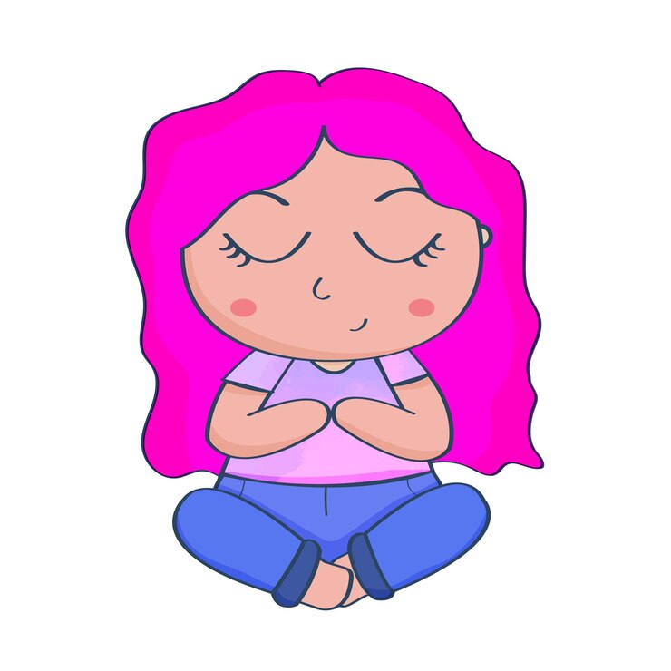chica meditacion