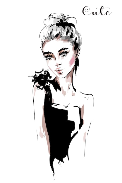 Chica de moda