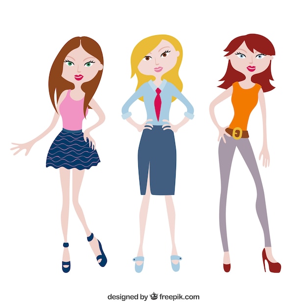 Chicas de la moda
