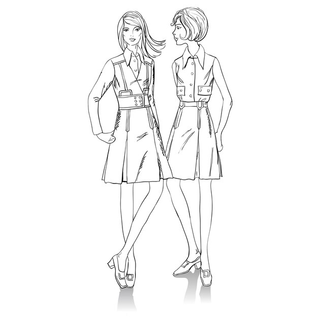 Chicas de la moda