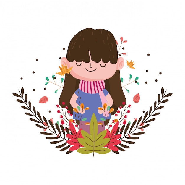 Chico lindo hola otoño