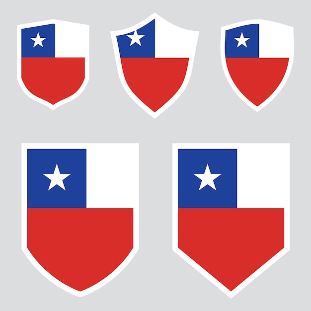 Chile Establezca el marco del escudo