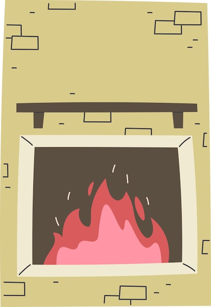 Chimeneas caseras encendidas