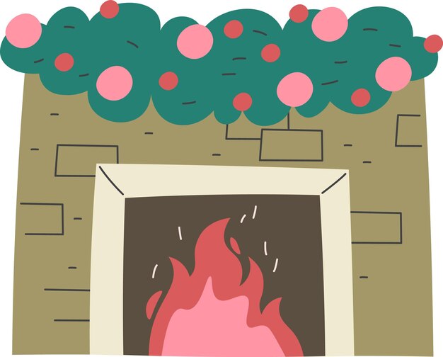 Chimeneas caseras encendidas
