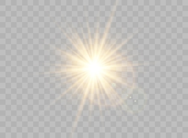 Las chispas brillan efecto especial de rayo de luz partículas de polvo mágico brillante onda cósmica brillante