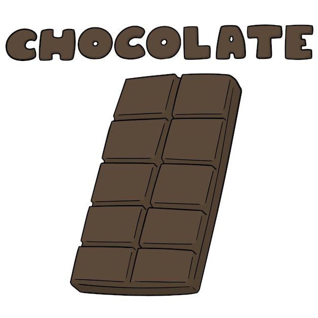 chocolate de dibujos animados