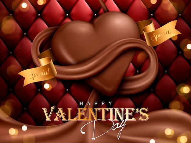 Chocolate de san valentín