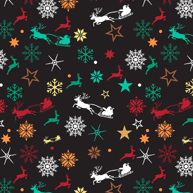 chrismas pattern background desgin