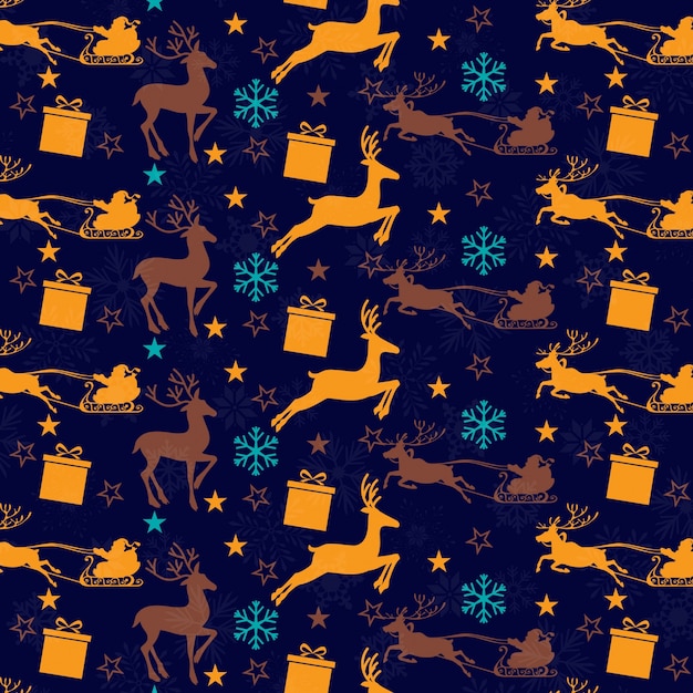 Chrismas pattern background desgin