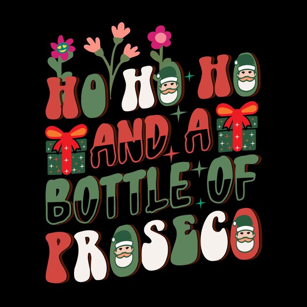 Christmas Retro SVG Mejor diseño de camiseta, feliz Navidad, camiseta de tipografía Vector Premium