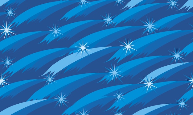 Vector chritsmas star seamless pattern