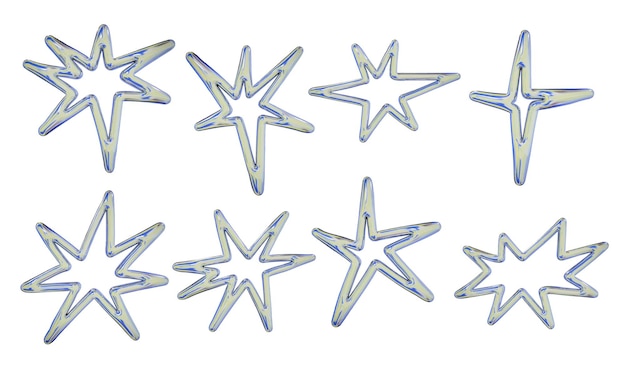 Chrome Starburst y el paquete de símbolos de contorno