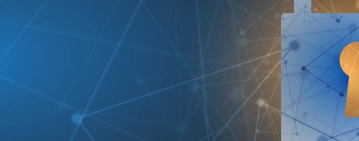 Vector ciberseguridad y protección de la información o la red servicios web de tecnología futura para empresas y proyectos de internet