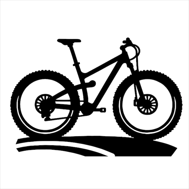 Ciclismo de montaña Svg