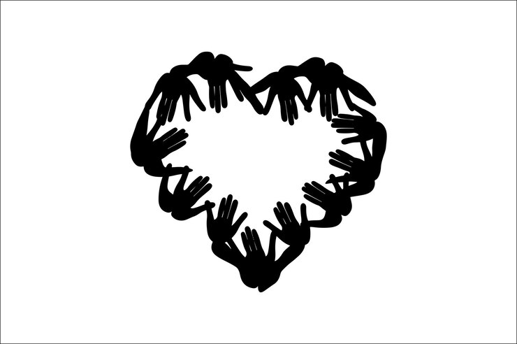 Vector ciclo de vida etapas de la vida fondo diferentes personas están juntas ilustración vectorial plana