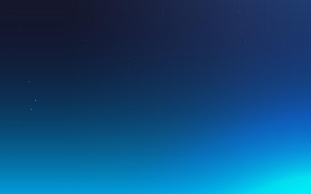 Un cielo azul con algunas estrellas y un cielo despejado.