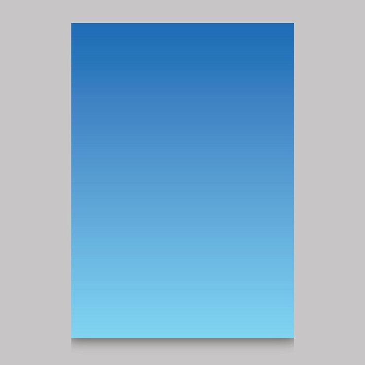 Vector cielo azul degradado web folleto plantilla fondo ilustración simple fondo liso