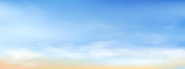 Cielo azul con nubes