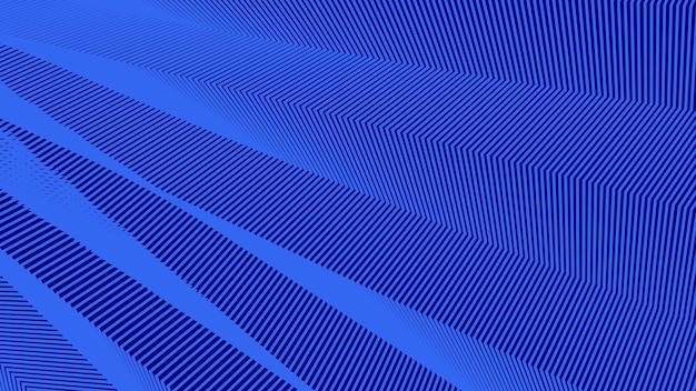 El cielo azul con rayas zigzag de línea de fondo abstracto para el fondo o el estilo de tela