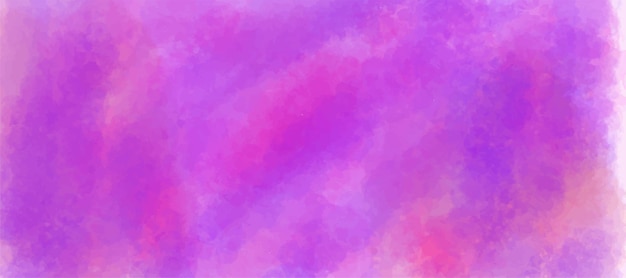 Vector cielo fantasía rosa pastel acuarela pintada a mano para el fondo