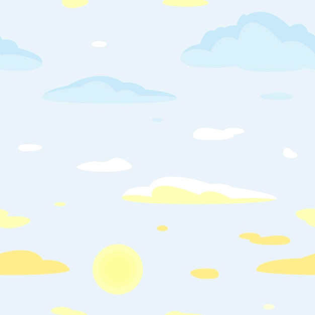 El cielo sin fisuras Amanecer y nubes