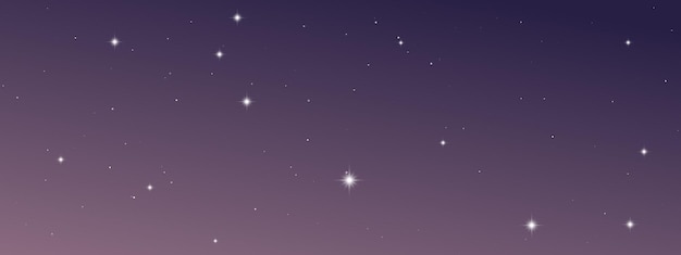 Cielo nocturno con muchas estrellas