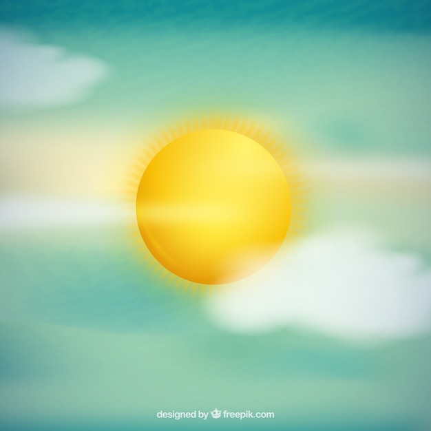 El cielo soleado