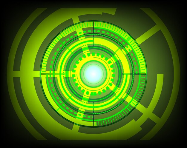 Ciencia ficción Elementos de interfaz de usuario modernos HUD abstracto futurista Bueno para la interfaz de usuario del juego