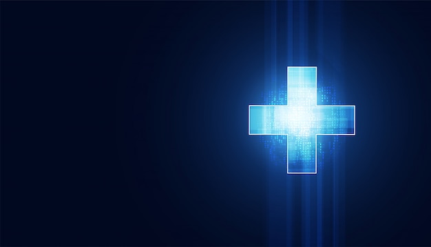 La ciencia de la salud abstracta consiste en la tecnología digital más salud