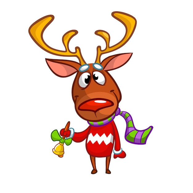 ciervo de navidad