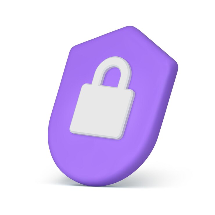 Vector cifrado de contraseña ciberespacio control de delitos hacker ataque antivirus protección 3d icono vector