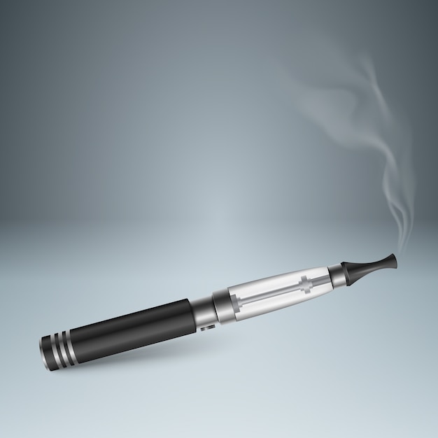 Cigarrillo dañino, víbora, humo, infografía de negocios.