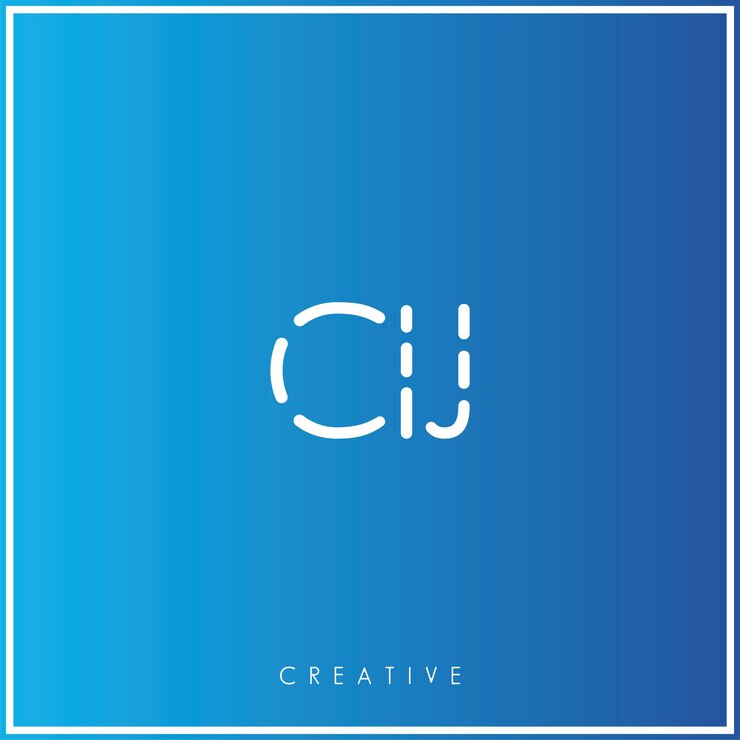 Vector cij premium vector último diseño de logotipo diseño creativo de logotipo ilustración vectorial logotipo mínimo monograma