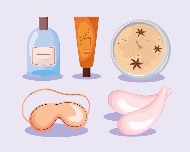 Cinco íconos de productos de belleza coreanos