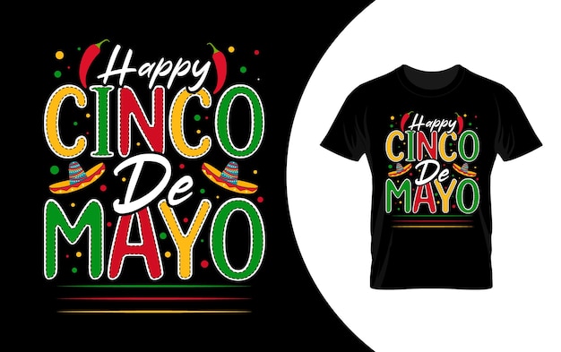 Cinco de mayo tipografía vector diseño de camiseta maxican hat guiter kiss diseño de camiseta