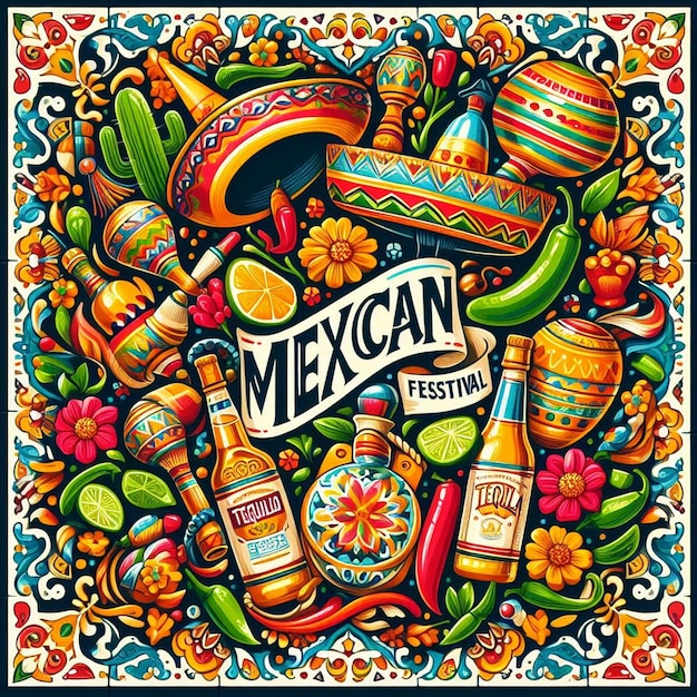 Vector cinco de mayo