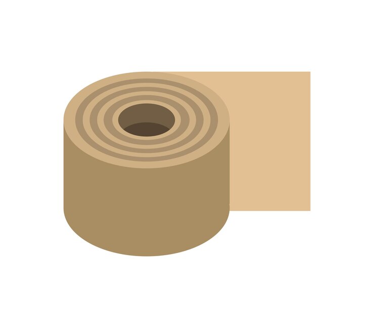 Vector cinta adhesiva isométrica