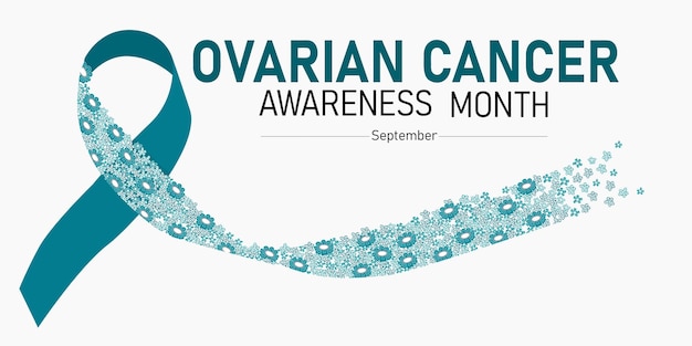 Vector cinta de cáncer de ovario