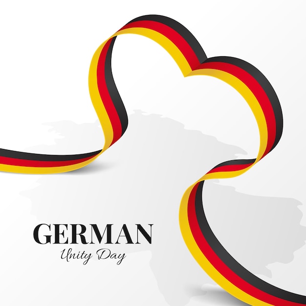 Cinta del Día de la Unidad Alemana