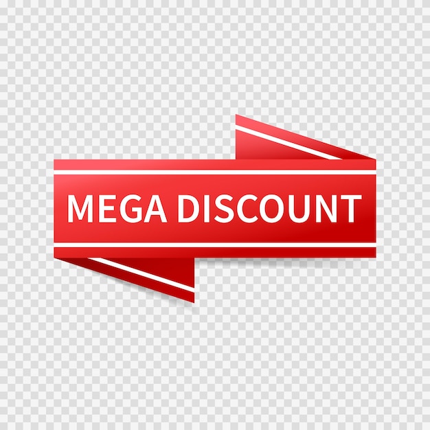 La cinta roja de Mega Descuento