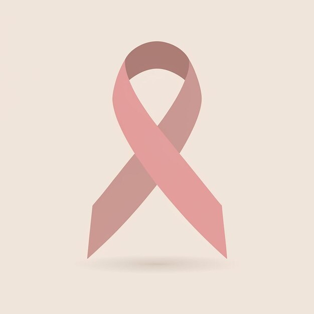 cinta rosada para concienciar sobre el cáncer de mama