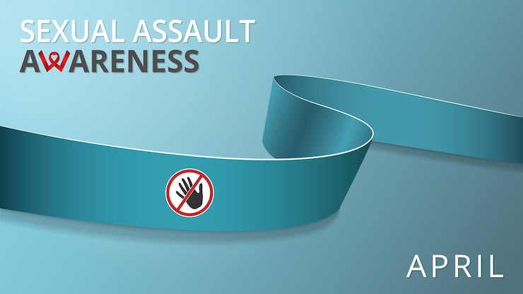 Vector cinta verde azulado realista. cartel del mes de concientización sobre la agresión sexual. ilustración vectorial. concepto de solidaridad del día mundial de la agresión sexual. no toque el signo, icono. símbolo de riñón poliquístico, cáncer de ovario.